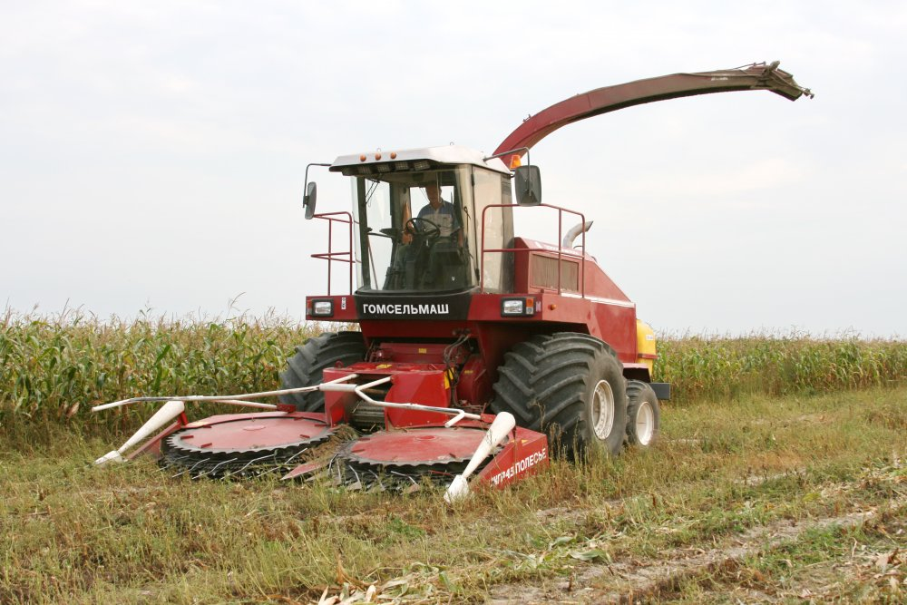 Жатка для грубостебельных культур ЖГР-4,5-1Е на КВК-800